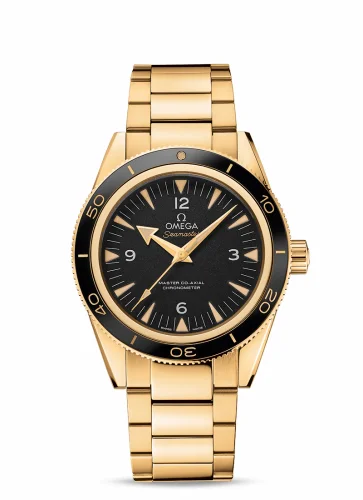 Omega Seamaster 300 Master Co-Axial Yellow Gold / Black / Bracelet 233.60.41.21.01.002 (23360412101002)